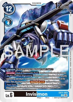 Invisimon - Dawn of Liberator (EX11-043 R)