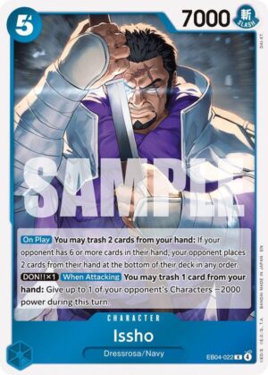Issho - EB04-022 - The Azure Sea's Seven (EB04-022 R)
