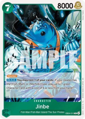 Jinbe - EB04-015 - The Azure Sea's Seven (EB04-015 R)