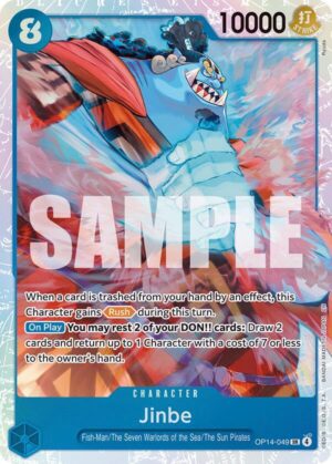 Jinbe - OP14-049 - The Azure Sea's Seven (OP14-049 SR)