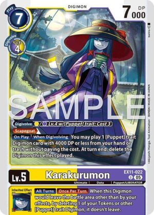 Karakurumon - Dawn of Liberator (EX11-022 U)