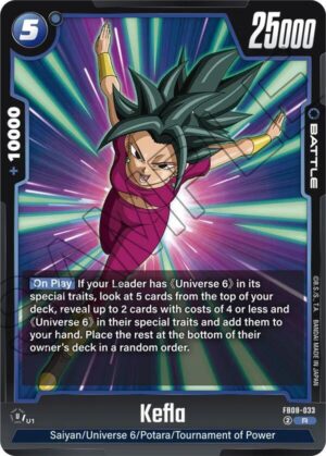 Kefla - FB08-033 - Saiyan's Pride (FB08-033 R)