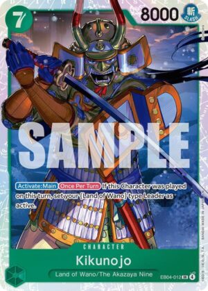 Kikunojo - EB04-012 - The Azure Sea's Seven (OP14-012 SR)