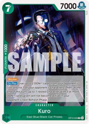 Kuro - Adventure on Kami's Island (OP15-025 R)