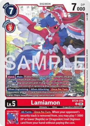 Lamiamon - Time Stranger (BT24-016 U)