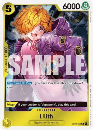 Lilith - Extra Booster: One Piece Heroines Edition (EB03-058 R)