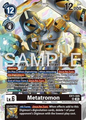 Metatromon - Dawn of Liberator (EX11-045 SR)