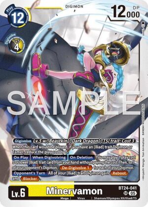 Minervamon - Time Stranger (BT24-041 SR)