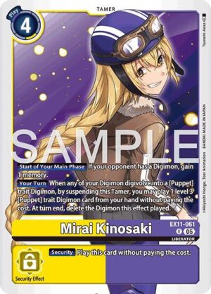 Mirai Kinosaki - Dawn of Liberator (EX11-061 R)