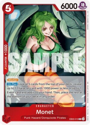 Monet - Extra Booster: One Piece Heroines Edition (EB03-010 R)