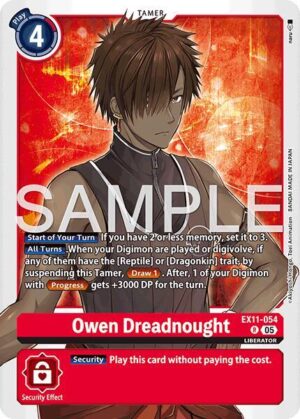 Owen Dreadnought - Dawn of Liberator (EX11-054 R)