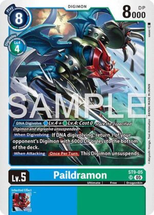Paildramon - ST9-05 (Reprint) - Advanced Booster Digimon Generation (AD-01)