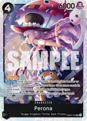 Perona (045) - Extra Booster: One Piece Heroines Edition (EB03-045 SR)