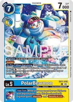 PolarBearmon - Dawn of Liberator (EX11-016 U)