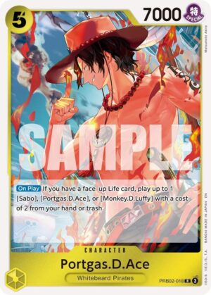 Portgas.D.Ace - PRB02-018 - Premium Booster -The Best- Vol. 2 (PRB02-018 R)
