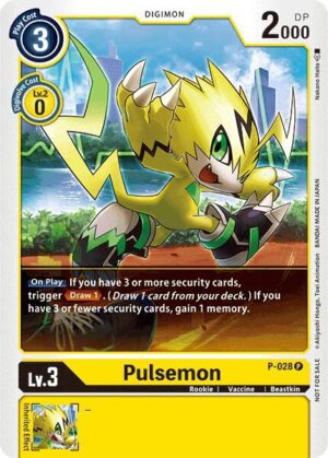 Pulsemon - P-028 - Digimon Promotion Cards (P-028 P)