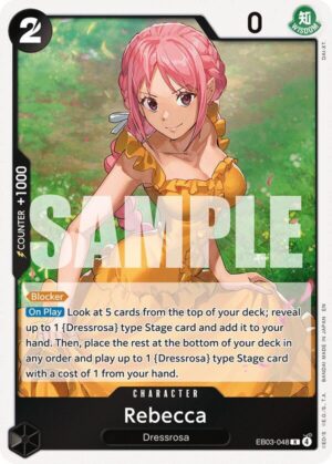 Rebecca - Extra Booster: One Piece Heroines Edition (EB03-048 R)
