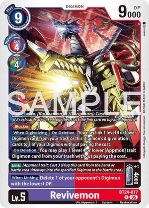Revivemon - Time Stranger (BT24-077 R)