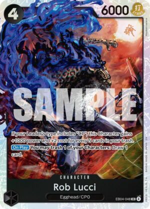 Rob Lucci - Adventure on Kami's Island (EB04-048 SR)