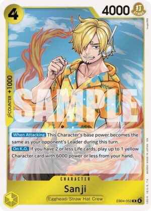 Sanji (EB04-052) - Adventure on Kami's Island (EB04-052 R)