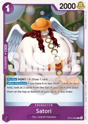 Satori - Adventure on Kami's Island (OP15-066 R)
