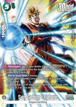 Son Gohan : Future (Alternate Art) - Blazing Aura (FB02-089 SR)