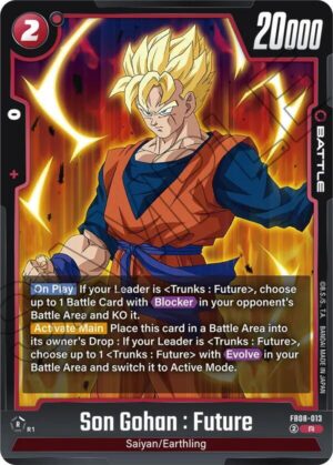 Son Gohan : Future - FB08-013 - Saiyan's Pride (FB08-013 R)