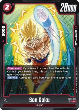 Son Goku - FB08-006 - Saiyan's Pride (FB08-006 R)
