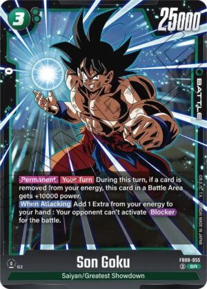 Son Goku - FB08-055 - Saiyan's Pride (FB08-055 SR)