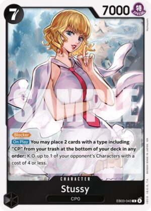 Stussy - Extra Booster: One Piece Heroines Edition (EB03-043 R)