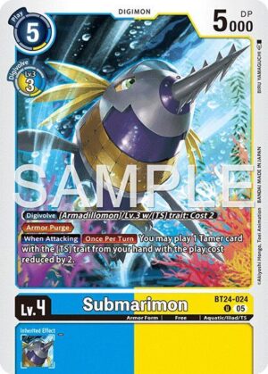 Submarimon - Time Stranger (BT24-024 U)