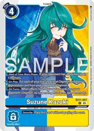 Suzune Kazuki - Dawn of Liberator (EX11-057 R)