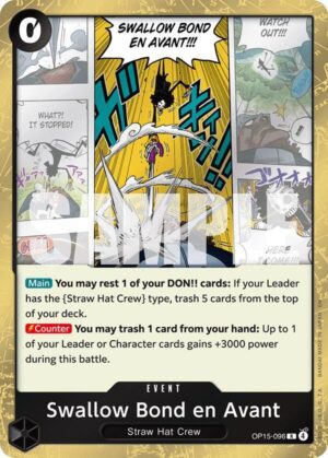 Swallow Bond en Avant - Adventure on Kami's Island (OP15-096 R)