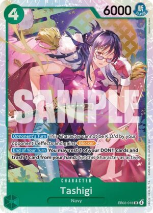 Tashigi - Extra Booster: One Piece Heroines Edition (EB03-018 SR)