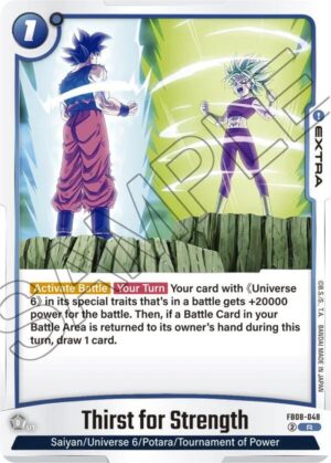 Thirst for Strength - Saiyan's Pride (FB08-048 R)