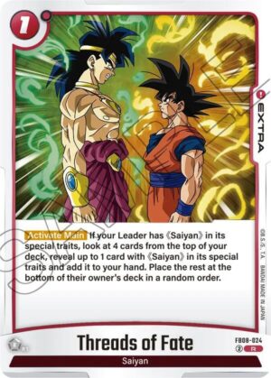 Threads of Fate - Saiyan's Pride (FB08-024 R)