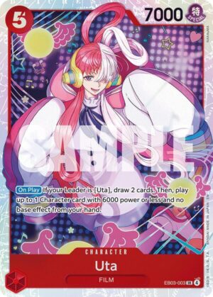Uta (003) - Extra Booster: One Piece Heroines Edition (EB03-003 SR)