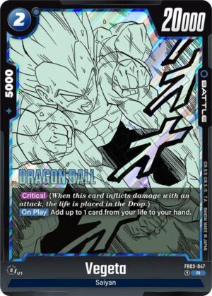 Vegeta - FB03-047 - Manga Booster 02 (SB02)