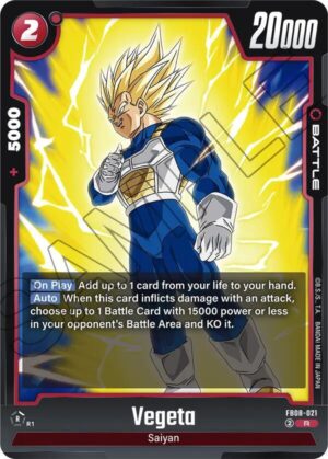 Vegeta - FB08-021 - Saiyan's Pride (FB08-021 R)