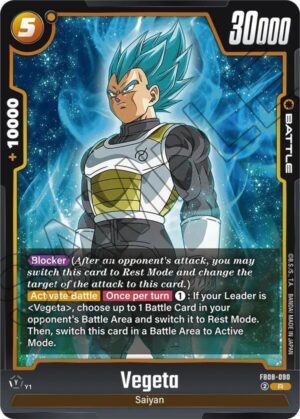 Vegeta - FB08-090 - Saiyan's Pride (FB08-090 R)