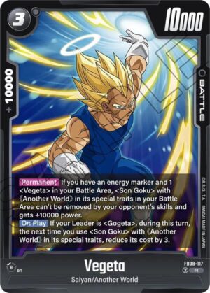 Vegeta - FB08-117 - Saiyan's Pride (FB08-117 R)