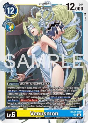 Venusmon - Time Stranger (BT24-040 SR)