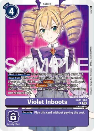 Violet Inboots - Dawn of Liberator (EX11-068 R)