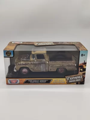 1958 CHEVY APACHE FLEETSIDE - WEATHERED TREASURES 1/24