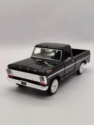 1969 FORD F-100 PICKUP 1/24 (NEGRO)