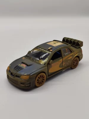 2007 SUBARU IMPREZA VERSION EMBARRADO WRC 1/36 AZUL