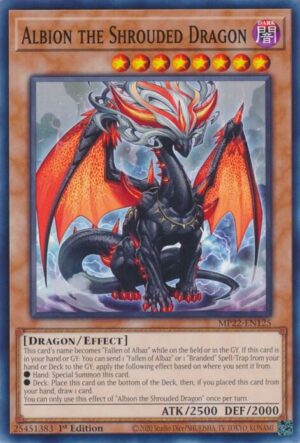 Albion the Shrouded Dragon - 2022 Tin of the Pharaoh's Gods MP22-EN125 - Common