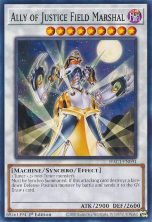 Ally of Justice Field Marshal - Hidden Arsenal: Chapter 1 HAC1-EN091 - Common