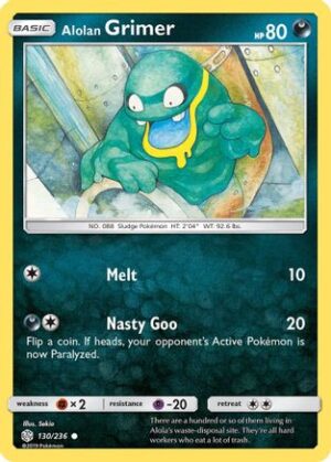 Alolan Grimer - 130/236 - Common