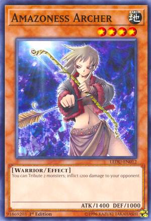 Amazoness Archer - Legendary Duelists LEDU-EN012 - Common